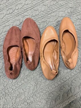 Flats 9.5 JCREW 
camel h&M size 41 suede Rush